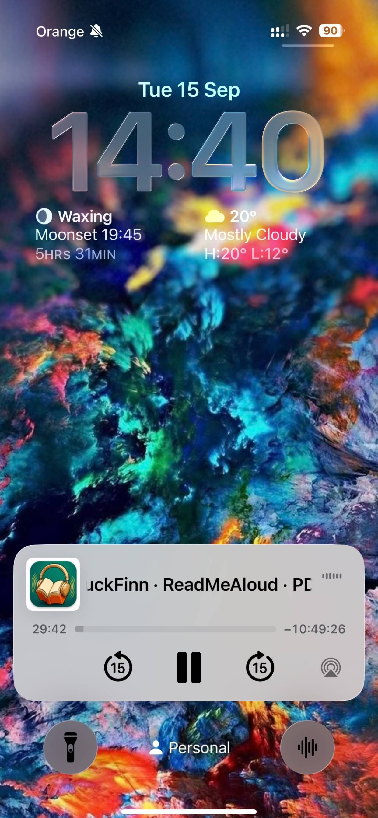 README.aloud on iPhone — screenshot 2