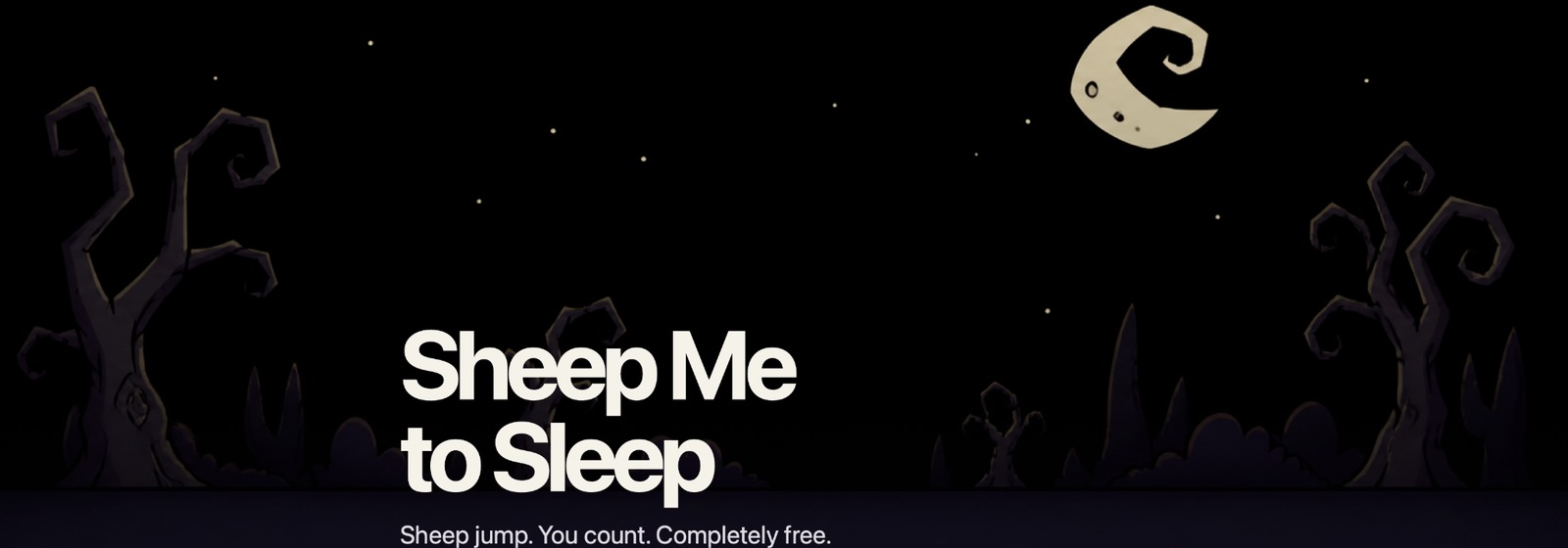 Sheep Me to Sleep — Sheep jump. You count. Completely free.